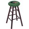 Holland Bar Stool Co Oak Bar Stool, Dark Cherry Finish, UAB Seat RC30OSDC - alternate 1